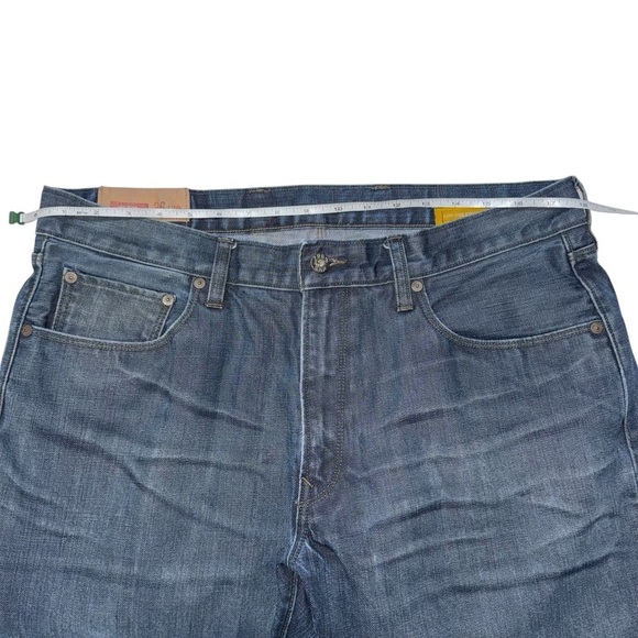 GAP (EUC) Men’s 100% Cotton Distressed Low Rise Jeans Size 36 - Picture 7 of 9